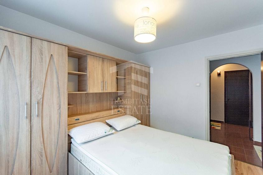 Apartament cu 3 camere decomandat, mobilat în Titan