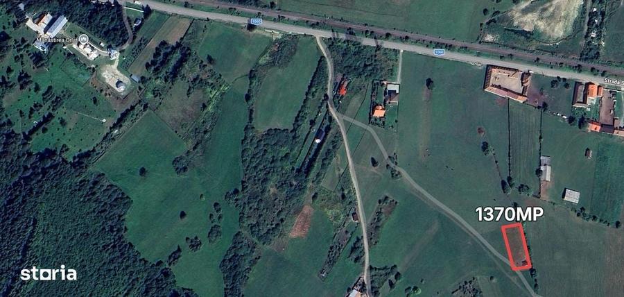 Teren imprejmuit, 1300mp zona Orlat - 1