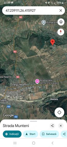 Teren de 3056 mp, în Central