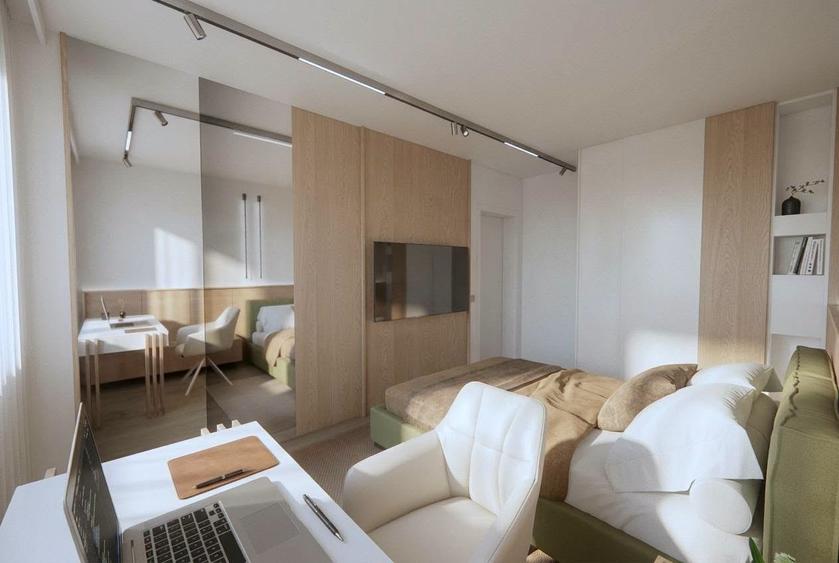 Apartament cu 2 camere decomandat, mobilat în Florești