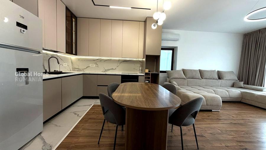 Apartament cu 2 camere semidecomandat, mobilat în 1 Mai