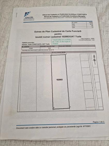 Propietar vand teren extravilan - 2