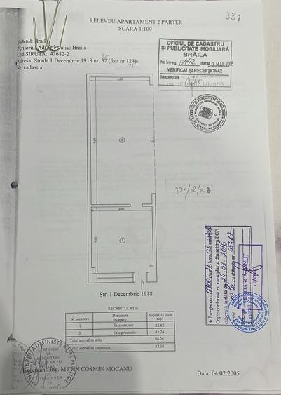 Spațiu comercial, de 100 mp, în Central