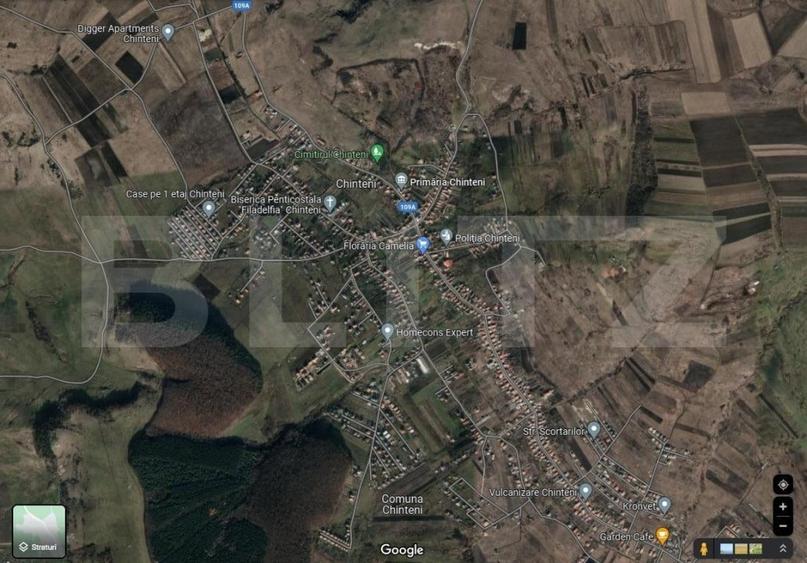 Teren Construcții intravilan de 1008 mp, în Chinteni