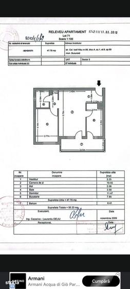 Apartament cu 2 camere în Titan