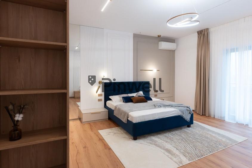 Apartament cu 4 camere semidecomandat, mobilat în Tunari