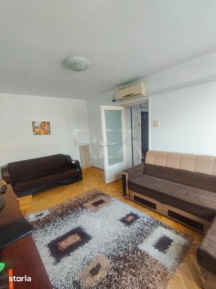 Apartament cu 3 camere semidecomandat, mobilat în Iancului