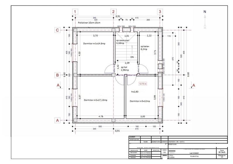 Casă individuală cu 4 camere cu Teren 400 Mp în Nord