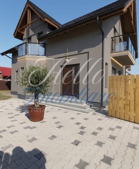 Casă individuală cu 4 camere cu Canalizare în Gilău