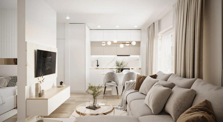 Penthouse cu 4 camere decomandat în Pipera