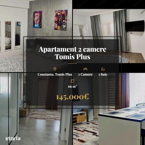 Apartament cu 2 camere decomandat în Tomis Plus