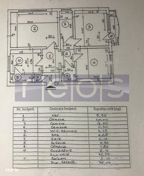 Vanzare 3 Camere Decomandat -13 Septembrie -Sebastian - 9