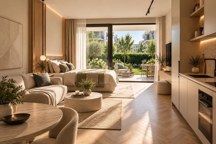 COSMOPOLIS | VÂNZARE STUDIO + GRĂDINĂ PRIVATĂ DE 29,85 MP - 7