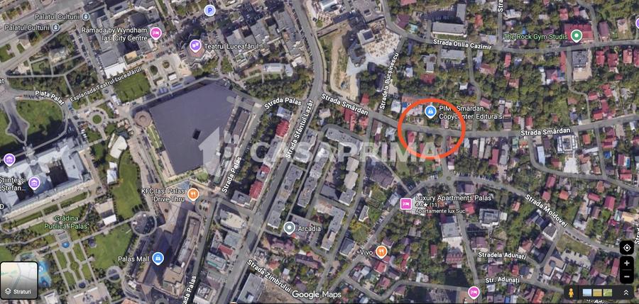 Teren Construcții intravilan de 450 mp, în Central
