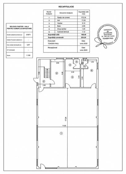 Spațiu industrial, de 200 mp, în Est