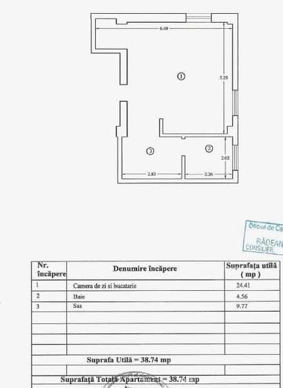 Apartament cu 6 camere semidecomandat în Valea Adâncă