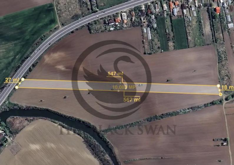 Teren de 10083 mp, în Potigrafu