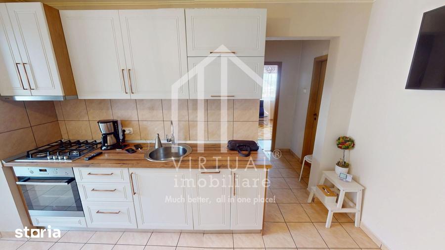Apartament cu 3 camere, mobilat în Vasile Aaron
