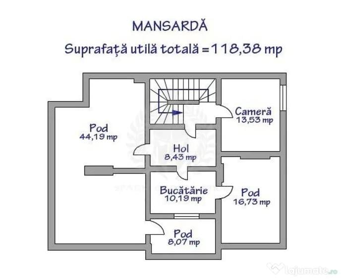 Apartament cu 4 camere decomandat în Ultracentral