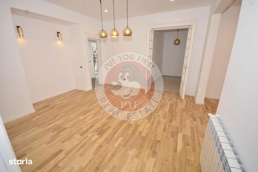 Apartament cu 4 camere semidecomandat în Dorobanți