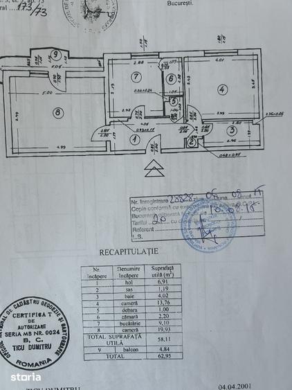 Apartament 2 camere, 13 Septembrie, Aleea Botorani, mobilat si utilat - 16