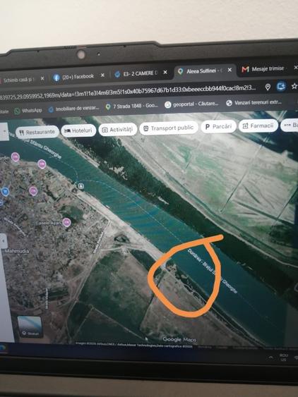 Teren agricol extravilan de 1250 mp, în Mahmudia