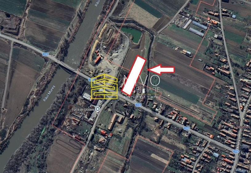 Teren de 4300 mp, în Glodeni