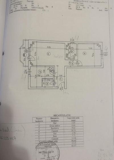 Apartament cu 2 camere în Central