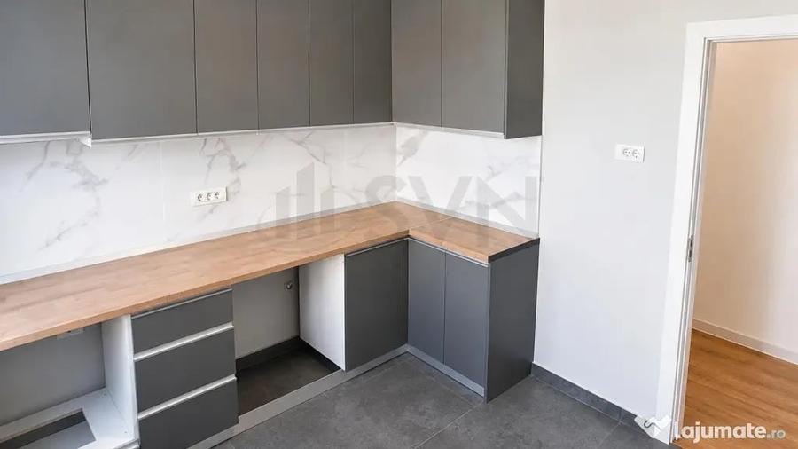 Apartament cu 3 camere semidecomandat în 1 Mai
