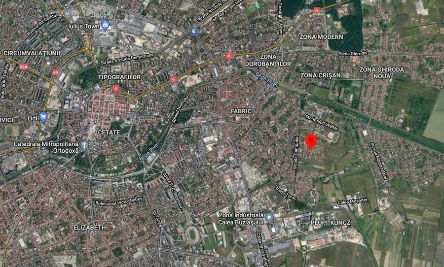 Teren Construcții intravilan de 906 mp, în Plopi