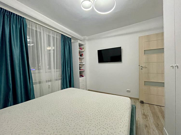 Apartament cu 2 camere semidecomandat, mobilat în Obor