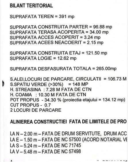 Casă cu 7 camere cu Teren 391 Mp în Chiajna