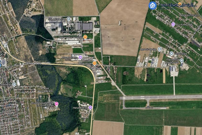 Teren de 390 mp, în Aeroport