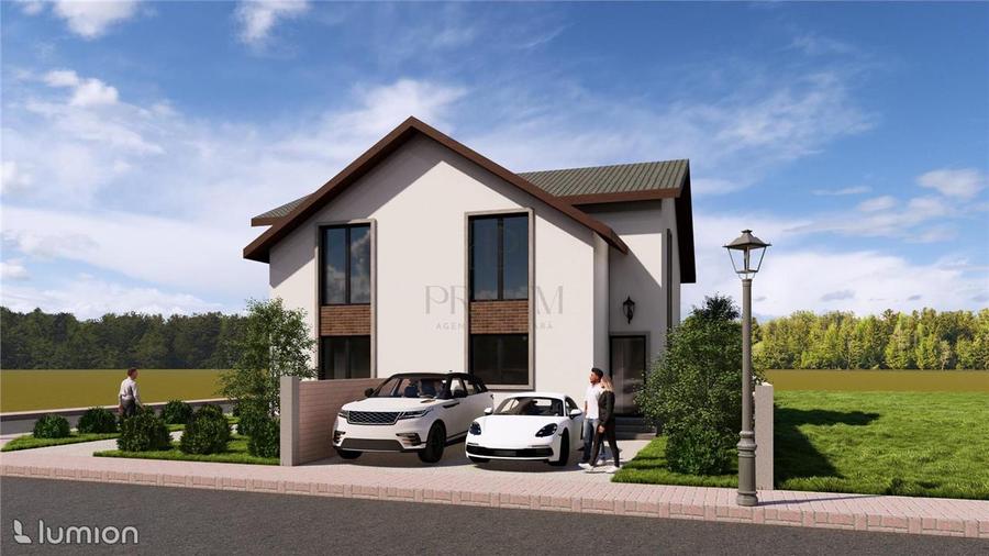 Duplex cu 4 camere cu Canalizare în Moșnița Nouă