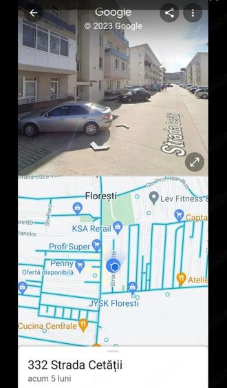 Apartament cu 2 camere decomandat în Florești