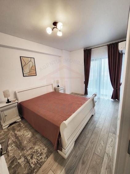 Apartament cu 2 camere semidecomandat, mobilat în Faleză