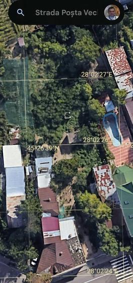 Teren Construcții intravilan de 1528 mp, în Bd. Coșbuc