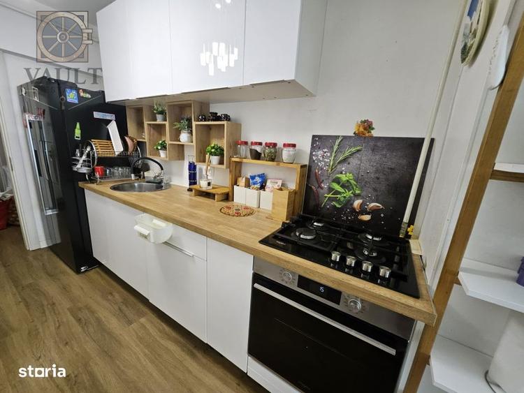 Apartament cu 2 camere semidecomandat în Giurgiului