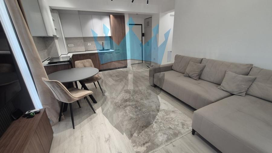 Apartament cu 2 camere semidecomandat, mobilat în Otopeni