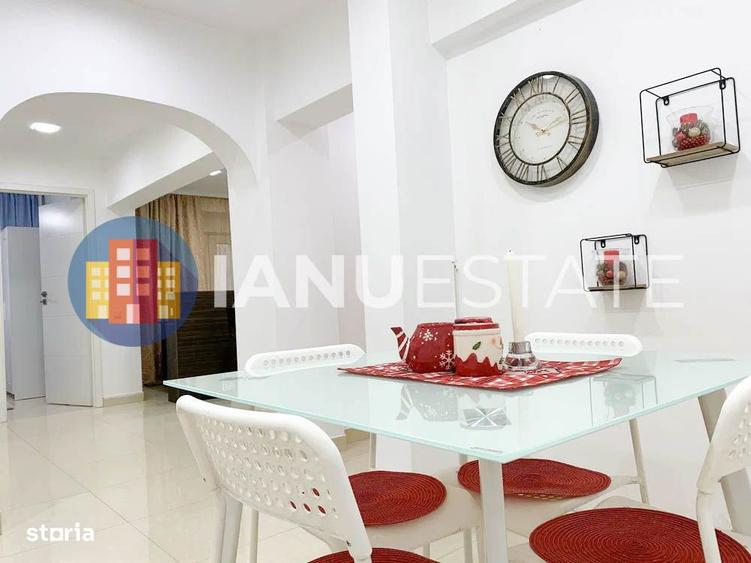 Apartament cu 3 camere semidecomandat, mobilat în Titan