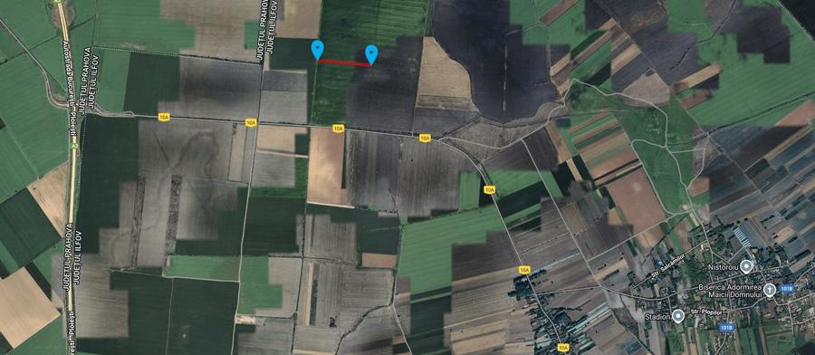 Teren agricol extravilan de 53211 mp, în Merii Petchii
