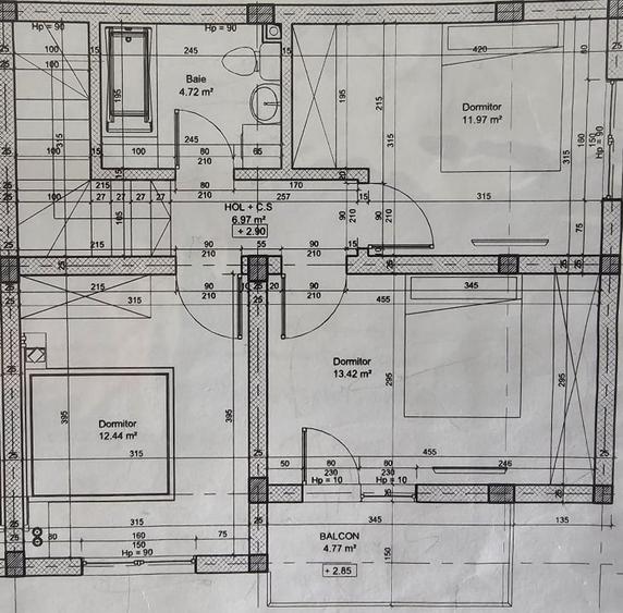 Duplex cu 4 camere cu Canalizare în Chiajna
