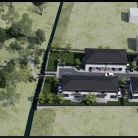 Duplex cu 4 camere cu Canalizare în Florești