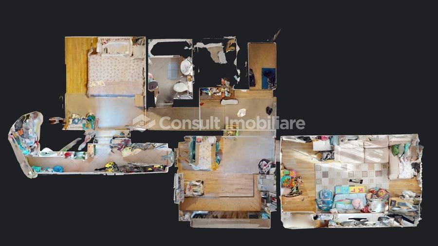 Apartament cu 2 camere decomandat, mobilat în Mărăști
