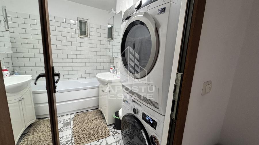 Apartament cu 3 camere semidecomandat, mobilat în Steaua