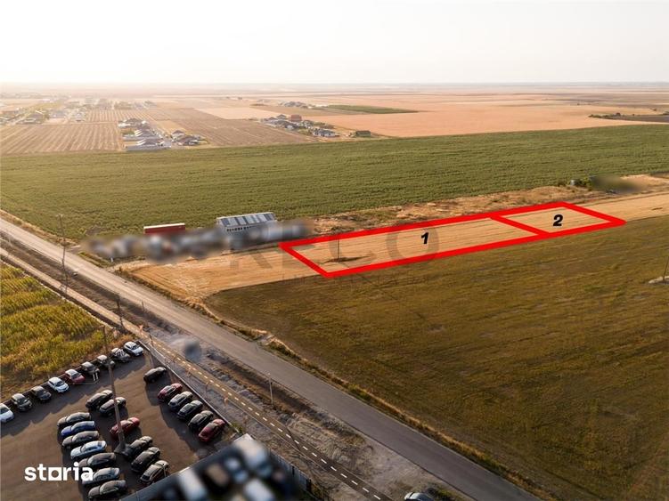 Teren de 1200 mp, în Nojorid