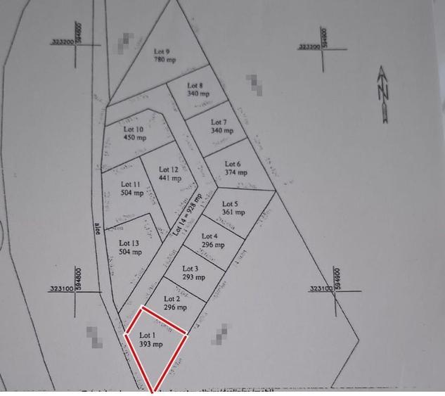 Teren Construcții intravilan de 393 mp, în Theodor Pallady
