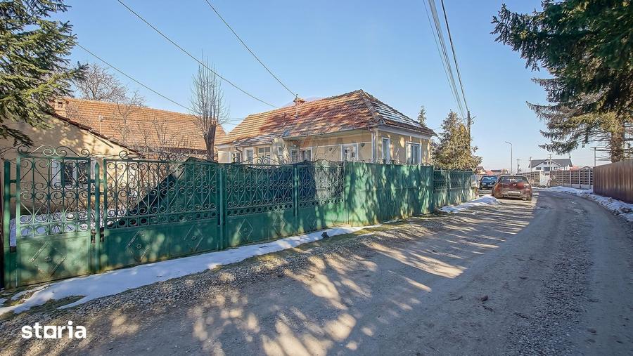 Casă cu 2 camere cu Teren 778 Mp în Tărlungeni