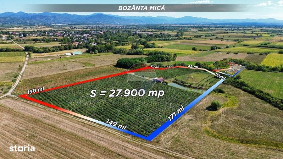 Spațiu comercial, în Bozânta Mică