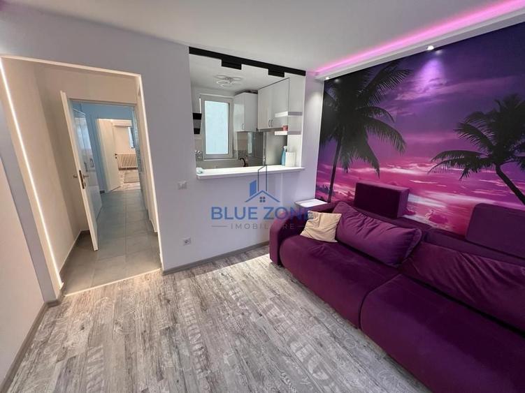 Apartament cu 2 camere semidecomandat, mobilat în Dorobanți